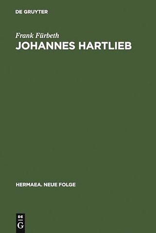 Johannes Hartlieb – Untersuchungen zu Leben und Werk