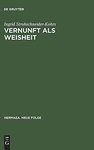 Vernunft als Weisheit – Studien zum späten Lessing