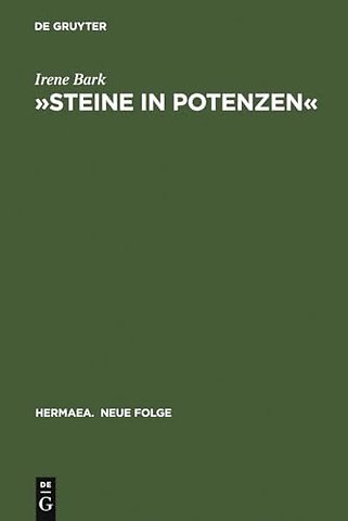 »Steine in Potenzen« – Konstruktive Rezeption der Mineralogie bei Novalis