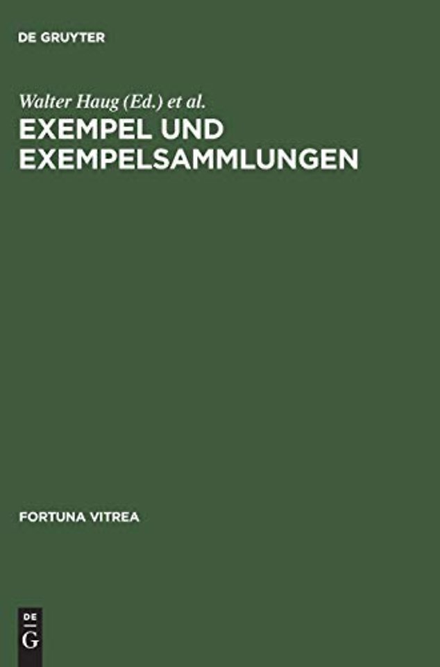 Exempel und Exempelsammlungen