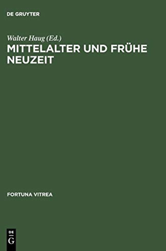 Mittelalter und frühe Neuzeit – Übergänge, Umbrüche und Neuansätze