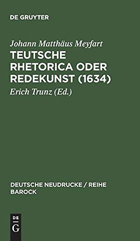 Teutsche Rhetorica oder Redekunst (1634)