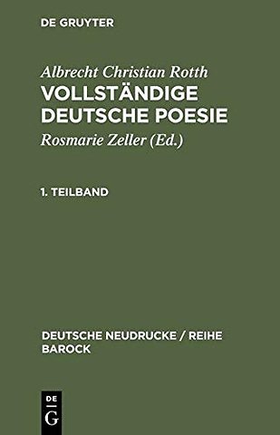 Vollständige deutsche Poesie – 1688