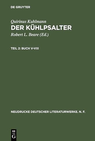 Buch V–VIII – Paralipomena
