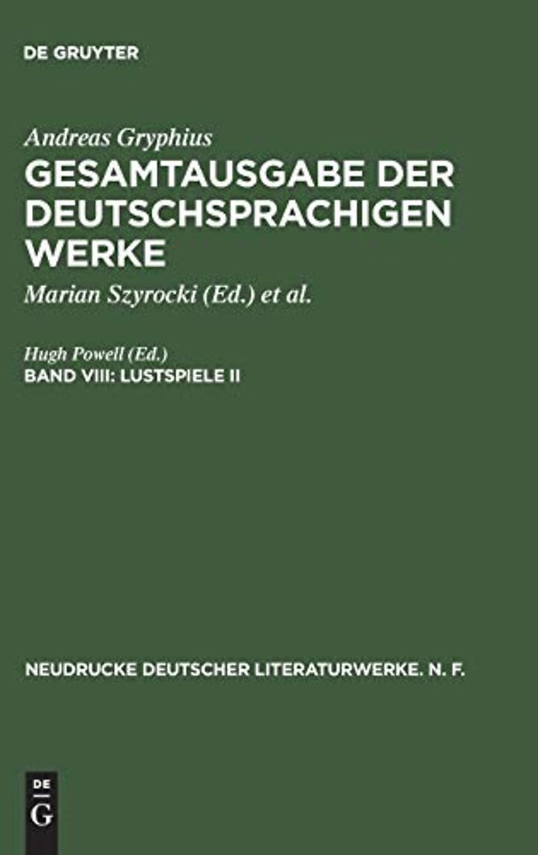 Lustspiele II