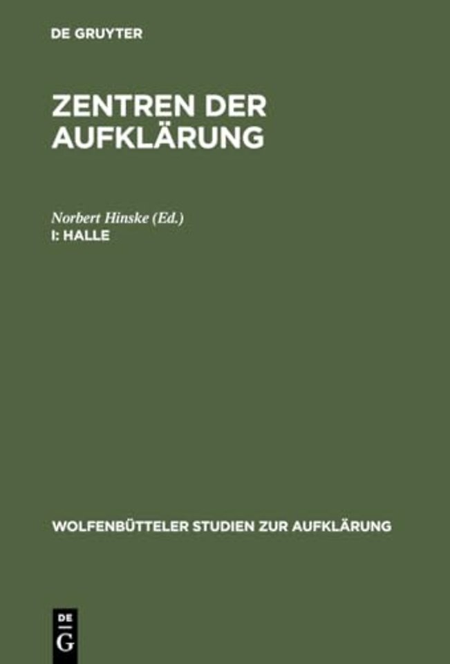 Halle – Aufklärung und Pietismus