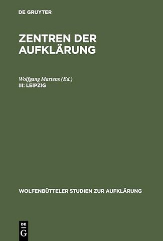 Leipzig – Aufklärung und Bürgerlichkeit
