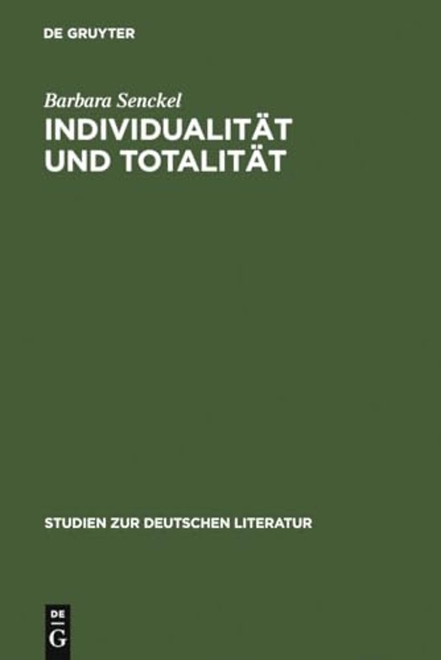 Individualität und Totalität – Aspekte zu einer Anthropologie des Novalis