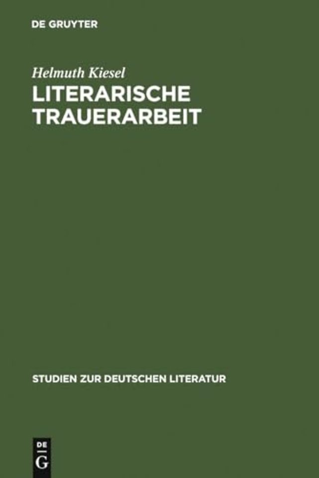 Literarische Trauerarbeit – Das Exil– und Spätwerk Alfred Döblins