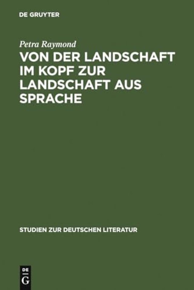 Von der Landschaft im Kopf zur Landschaft aus Sp – Die Romantisierung der Alpen in den Reiseschilderungen und die Literarisierung des Geb
