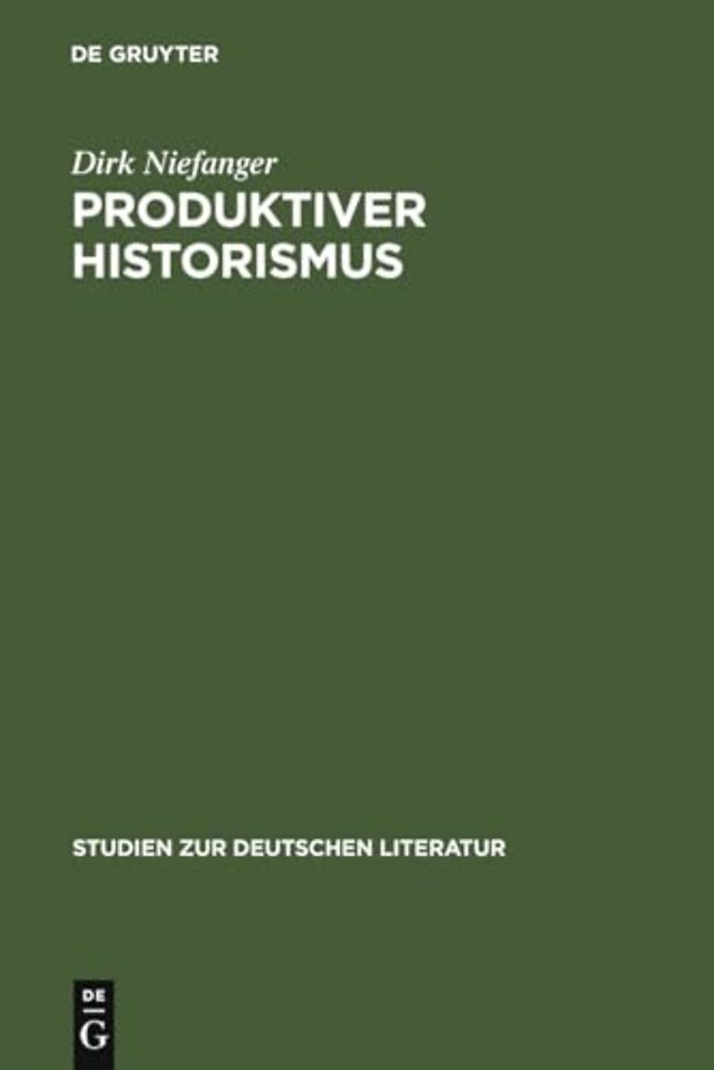 Produktiver Historismus – Raum und Landschaft in der Wiener Moderne
