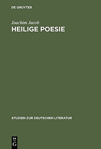 Heilige Poesie – Zu einem literarischen Modell bei Pyra, Klopstock und Wieland