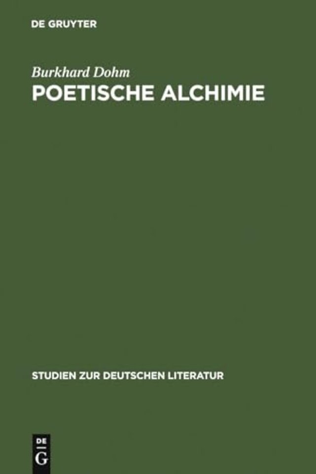 Poetische Alchimie – Öffnung zur Sinnlichkeit in der Hohelied– und Bibeldichtung von der protestantischen Barockmystik bis zum Pietismus