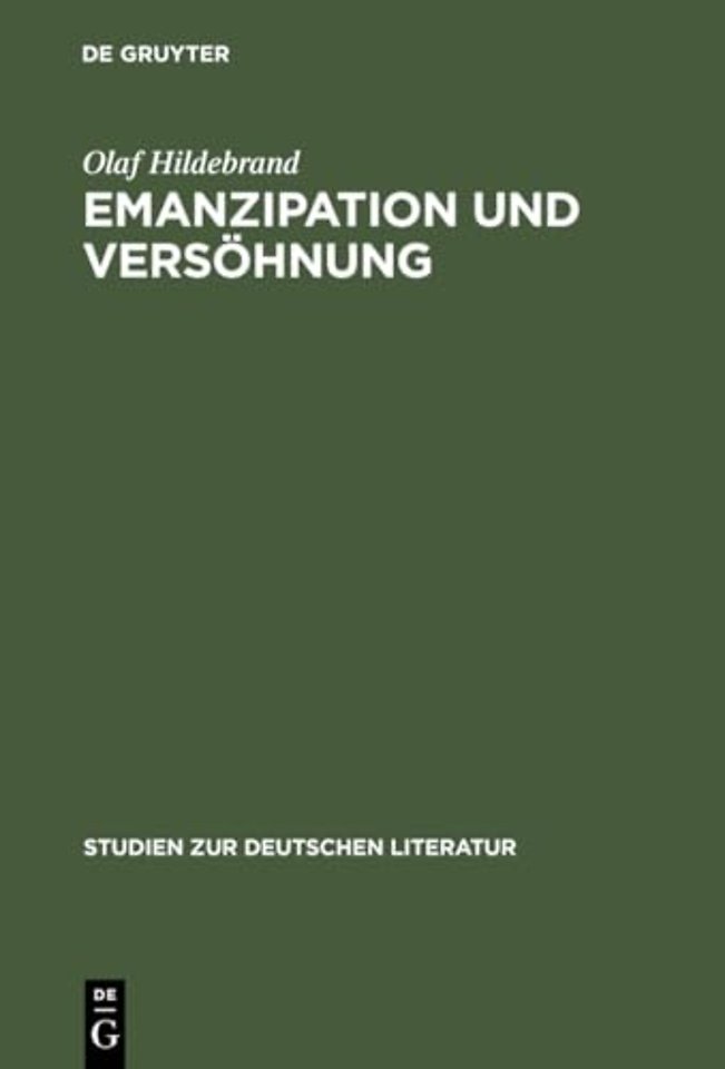Emanzipation und Versöhnung – Aspekte des Sensualismus im Werk Heinrich Heines unter besonderer Berücksichtigung der »Reisebilder«