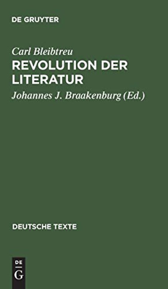 Revolution der Literatur
