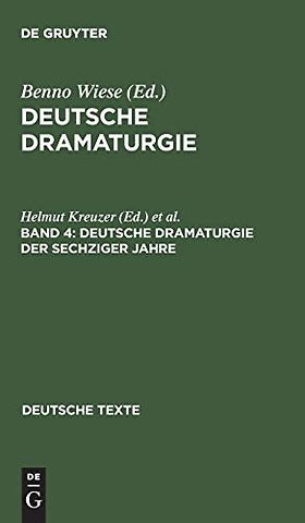 Deutsche Dramaturgie der Sechziger Jahre – Ausgewälte Texte