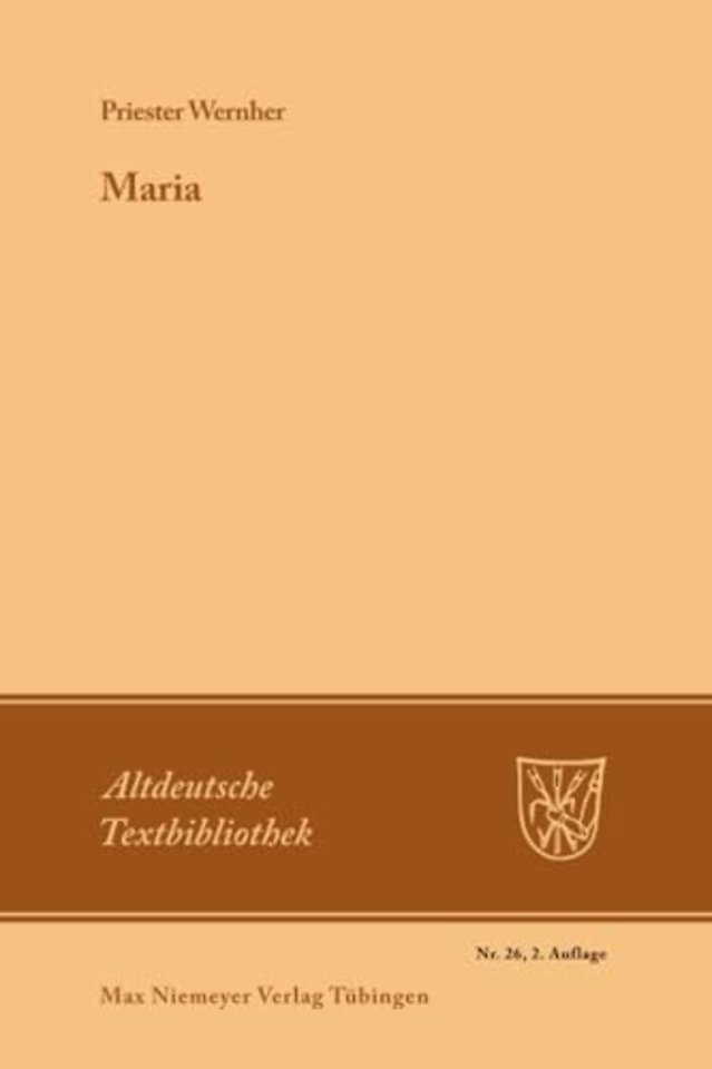 Maria – Bruchstücke und Umarbeitungen