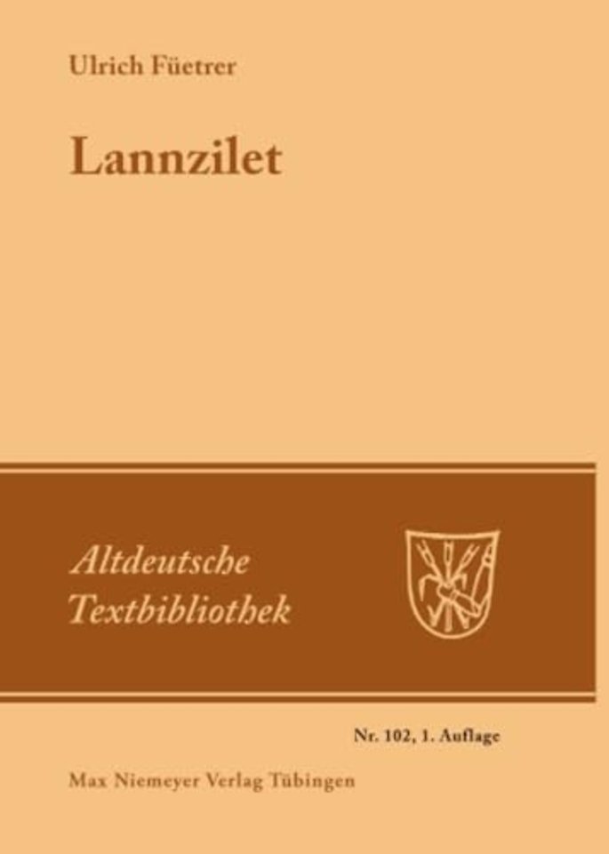 Lannzilet – (Aus dem "Buch der Abenteuer") Str. 1–1122
