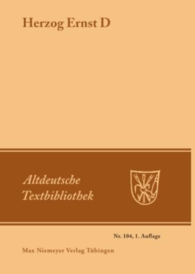 Herzog Ernst D – (wahrscheinlich von Ulrich von Etzenbach)