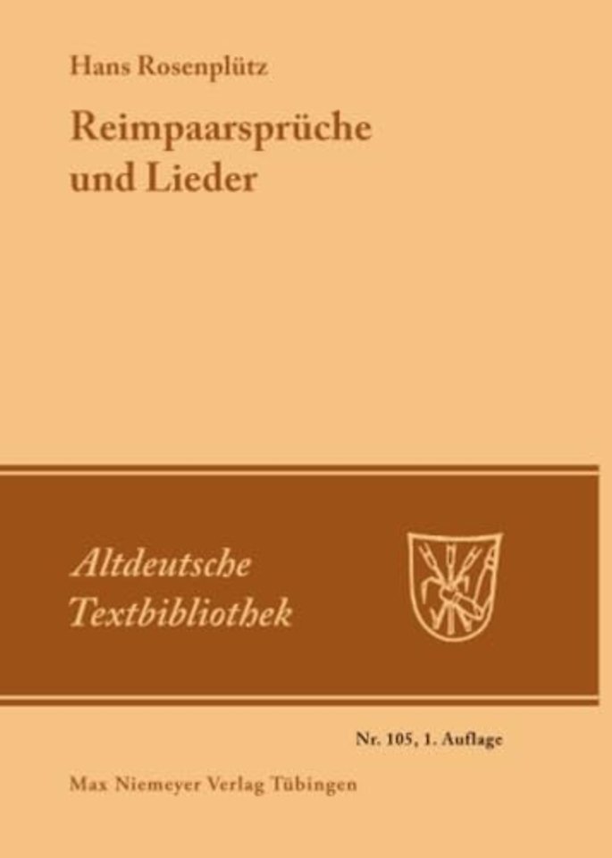 Reimpaarsprüche und Lieder