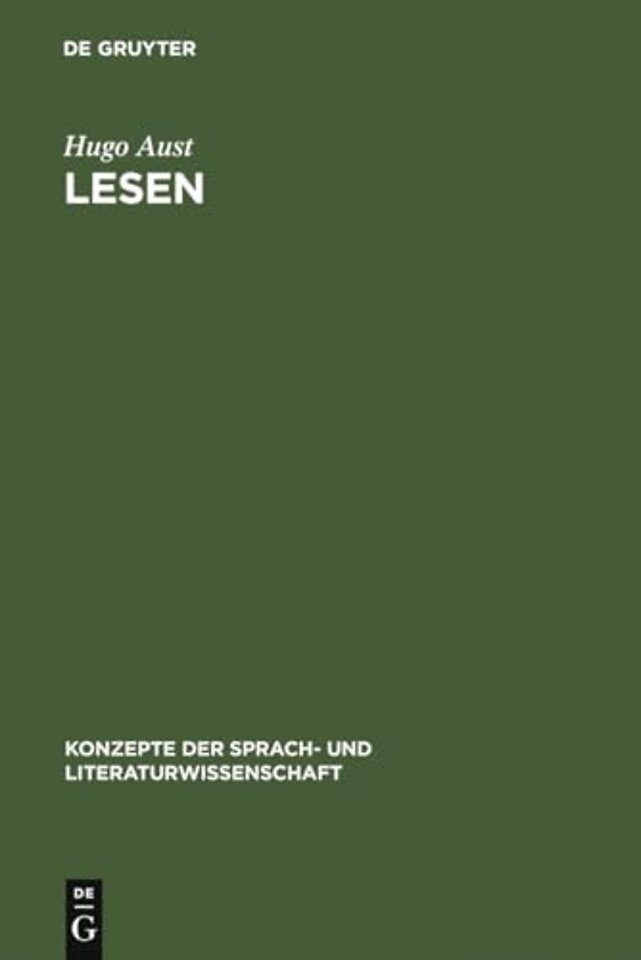 Lesen – Überlegungen zum sprachlichen Verstehen