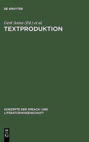 Textproduktion – Ein interdisziplinärer Forschungsüberblick
