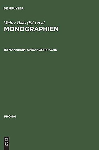 Mannheim. Umgangssprache