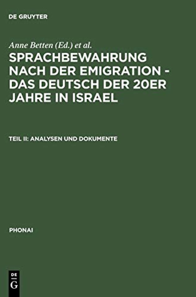 Analysen und Dokumente