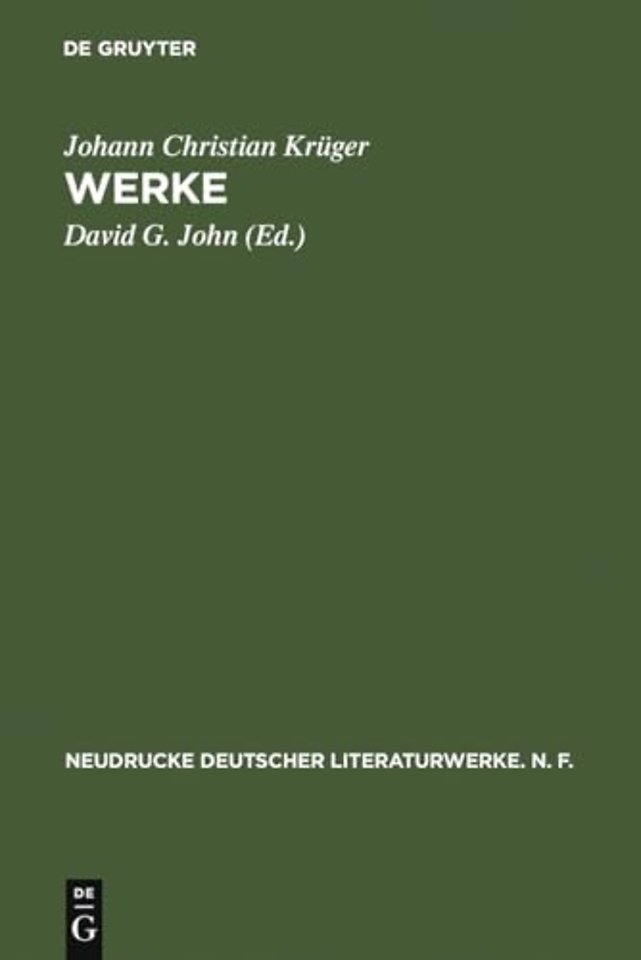 Werke – Kritische Gesamtausgabe