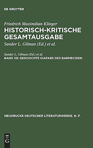 Geschichte Giafars des Barmeciden – Ein Seitenstück zu »Faust`s Leben, Thaten und Höllenfahrt«