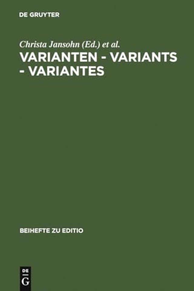 Varianten – Variants – Variantes