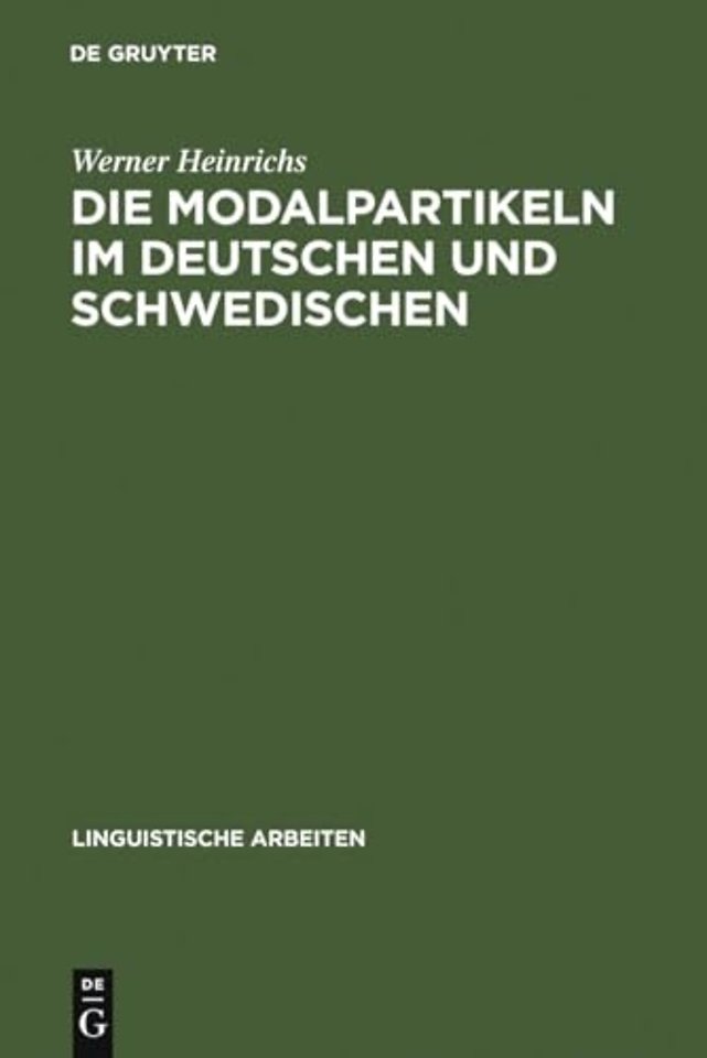 Die Modalpartikeln im Deutschen und Schwedischen – eine kontrastive Analyse