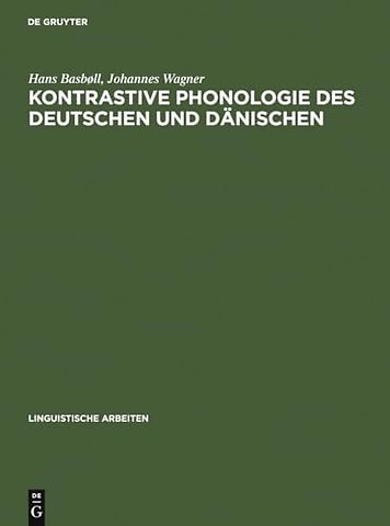 Kontrastive Phonologie des Deutschen und Dänisch – Segmentale Wortphonologie und –phonetik