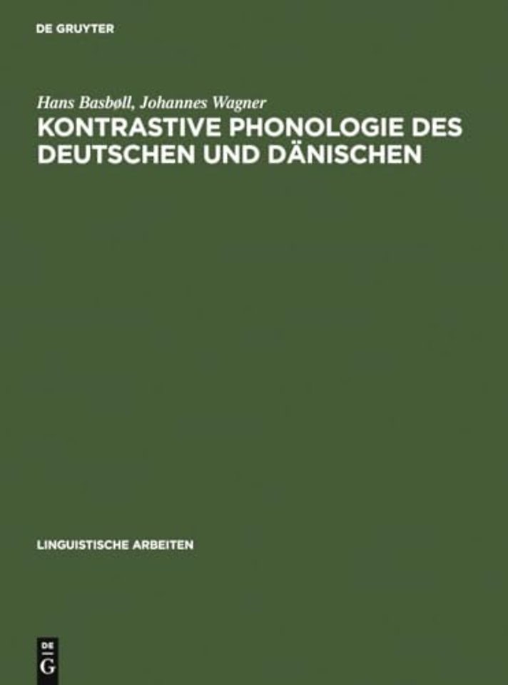 Kontrastive Phonologie des Deutschen und Dänisch – Segmentale Wortphonologie und –phonetik