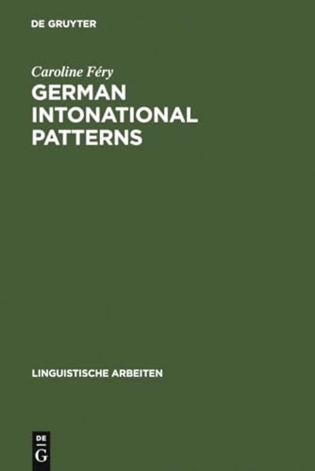 German intonational Patterns