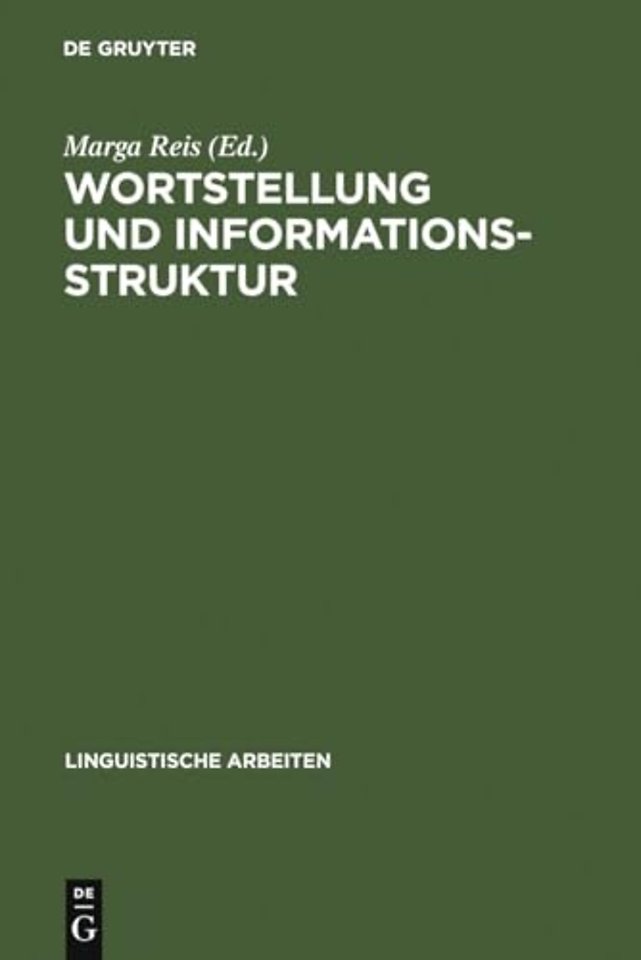 Wortstellung und Informationsstruktur