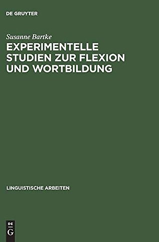 Experimentelle Studien zur Flexion und Wortbildu – Pluralmorphologie und lexikalische Komposition im unauffälligen Spracherwerb und im Dysgrammatismus