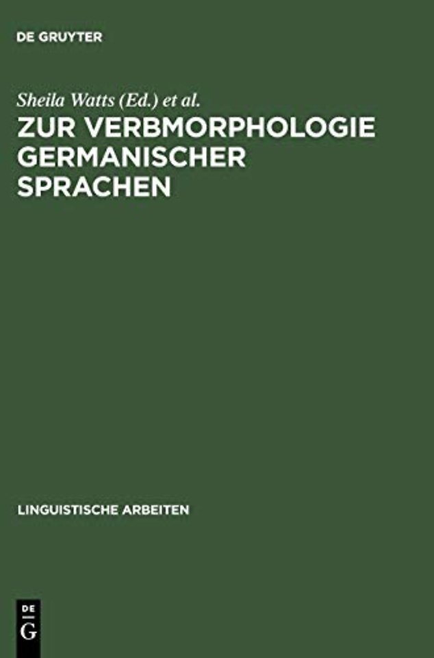 Zur Verbmorphologie germanischer Sprachen