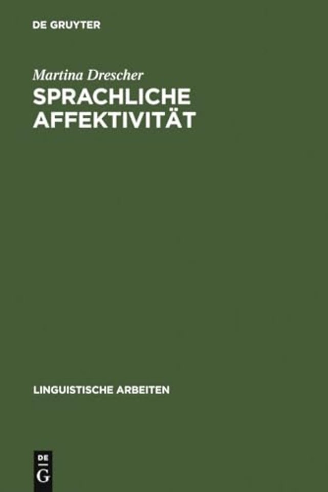 Sprachliche Affektivität – Darstellung emotionaler Beteiligung am Beispiel von Gesprächen aus dem Französischen