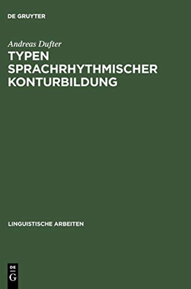 Typen sprachrhythmischer Konturbildung