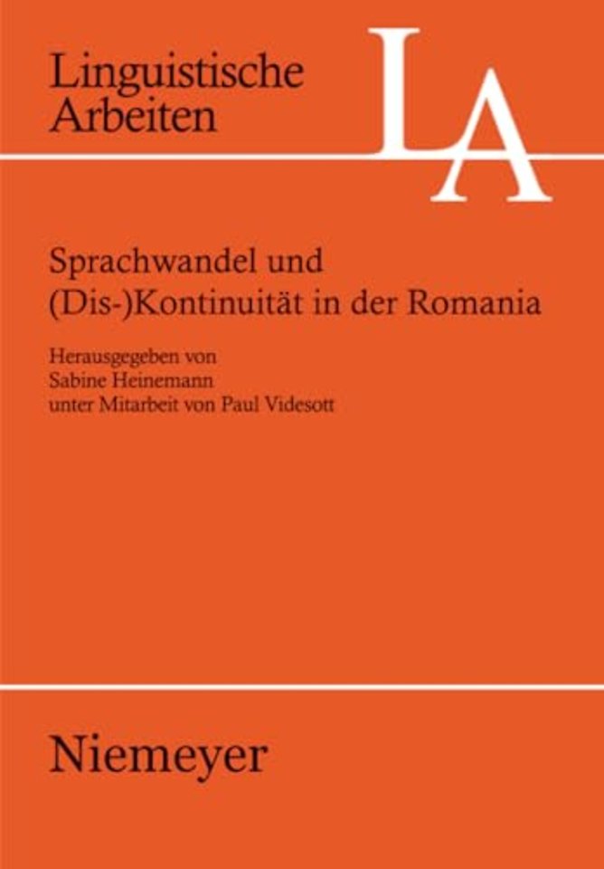 Sprachwandel Und (Dis-)Kontinuitat in Der Romania