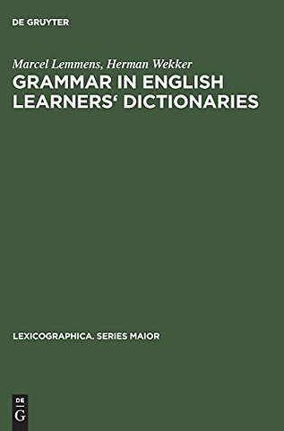 Grammar in English learners` dictionaries
