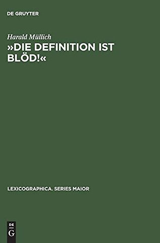 »Die Definition Ist Blod!«