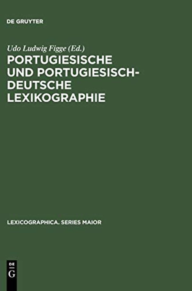 Portugiesische und portugiesisch–deutsche Lexikographie