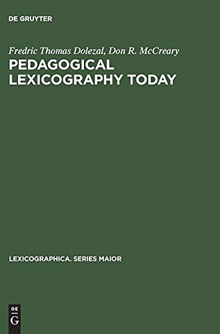 Pedagogical Lexicography Today – A Critical Bibliography on Learners` Dictionaries with Special Emphasis on Language Learners and Dictiona