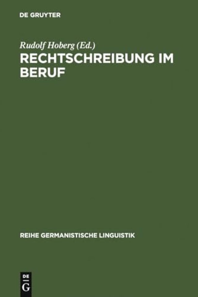 Rechtschreibung im Beruf