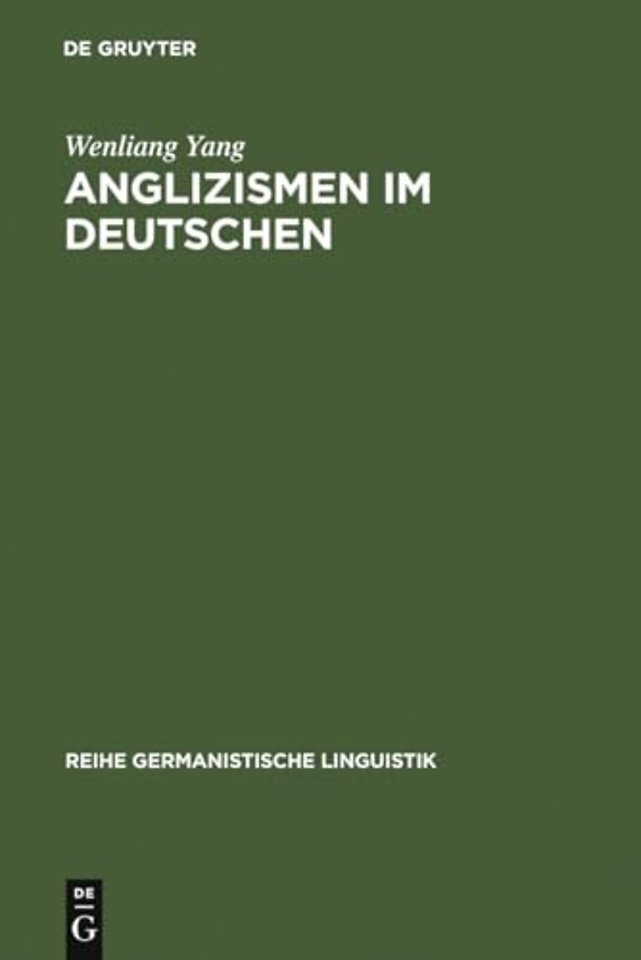 Anglizismen Im Deutschen