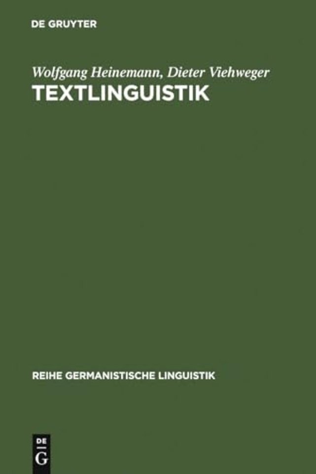 Textlinguistik – eine Einführung
