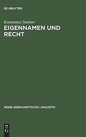 Eigennamen und Recht