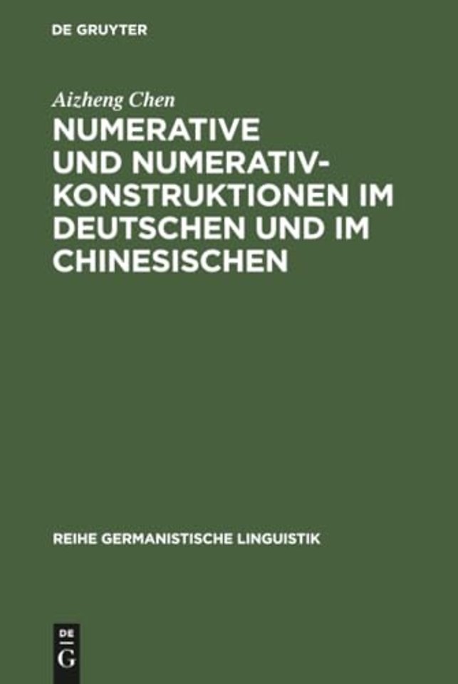 Numerative und Numerativkonstruktionen im Deutsc – Eine kontrastiv–typologische Untersuchung